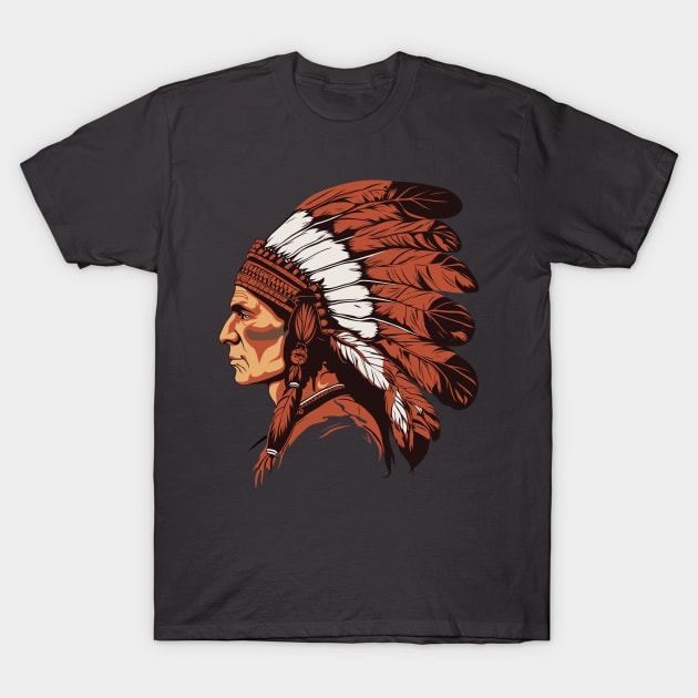 Native American T-Shirt by ananastya